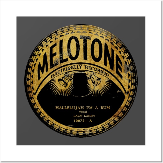 Melotone Records Wall Art by Midcenturydave